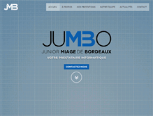 Tablet Screenshot of jumbo.miagebordeaux.fr